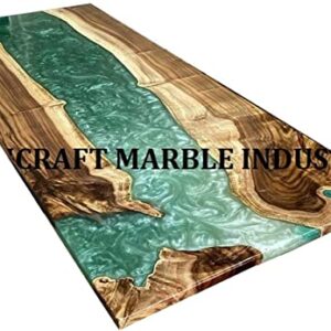 Epoxy Table, Live Edge Wooden Table, Natural Wood,Dining table, Natural Epoxy Table, Resin Table, Epoxy Resin River Table