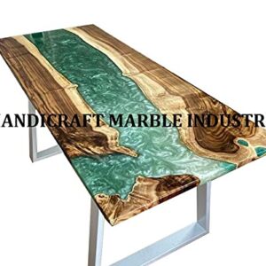 Epoxy Table, Live Edge Wooden Table, Natural Wood,Dining table, Natural Epoxy Table, Resin Table, Epoxy Resin River Table