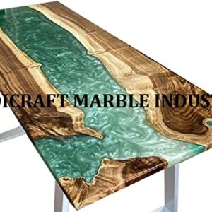 Epoxy Table, Live Edge Wooden Table, Epoxy Resin River Table, Natural Wood,Dining table, Natural Epoxy Table, Resin Table