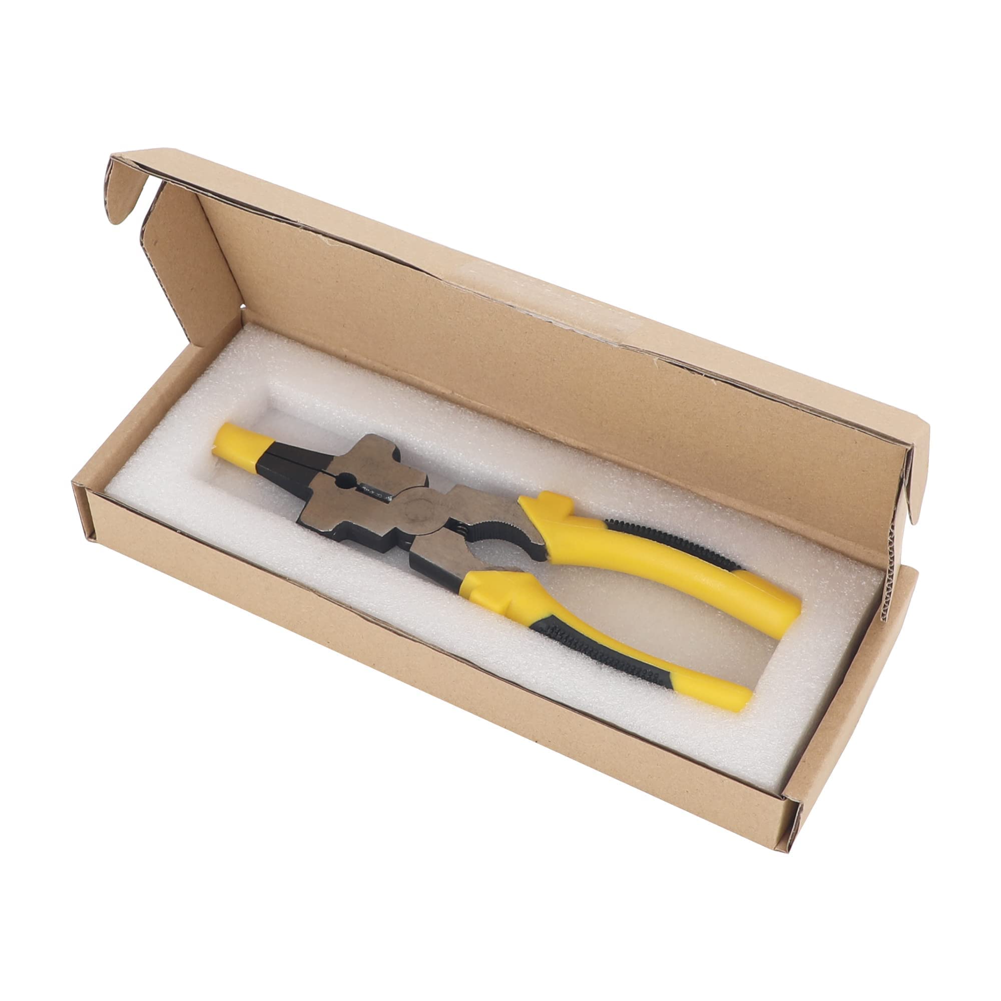 Hynade MIG Pliers Multi-Function Welding Pliers Anti-Rust Welpers Mig Welder Plier Clip Tools Yellow