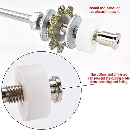 scottchen PRO Inside Pipe Cutter 1-1/2"(36mm) Internal PVC Plastic Pipe Cutting Tool Diamond Cutting Blade-1set