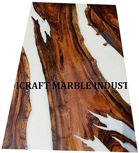 Epoxy Table, Live Edge Wooden Table, Epoxy Resin River Table, Natural Wood,Dining table, Natural Epoxy Table, Resin Table