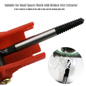 Faucet and Sink Installer Tool,8 in 1 Faucet and Sink Installer Multi Tool,Multi-Purpose Plumbing Tool Multifunctional Repair Installation Hand Tools For Toilet Bowl/Sink/Kitchen（One-way Red）