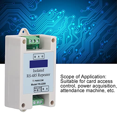 RS485 Repeater Optical Isolator Anti Thunder Optoelectronic Isolation High Speed Transmission Hub for Expand Transmission Distance