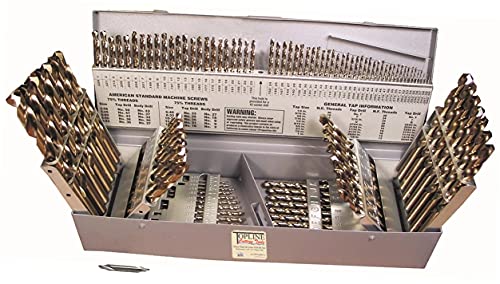 Topline Cobalt Drill Bit Set 115pcs Super High Production Grade