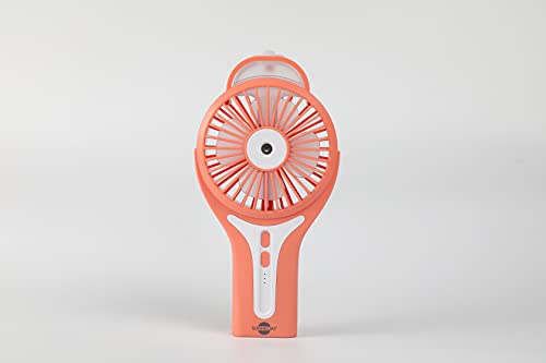 Sunneday 80019CB Misting Fan, Coral Bell