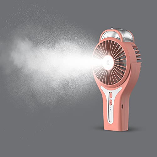 Sunneday 80019CB Misting Fan, Coral Bell