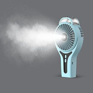 Sunneday 80019PT Misting Fan, Pastel Turquoise