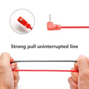 LDEXIN 2 Pairs 82cm/32.3" Digital Multimeter Banana Plug Connector Voltmeter Test Lead Probe Wire Cable 1000V