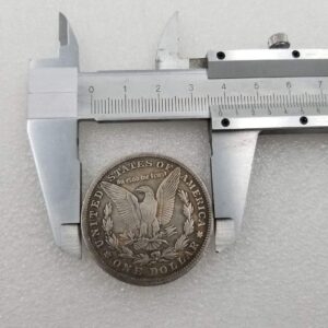 Kocreat Copy 1901-Morgan Dollar Plating Silver Coin-Replica U.S Old Original Pre Morgan Souvenir Coin Hobo Coin Lucky Coin Hobby Collection