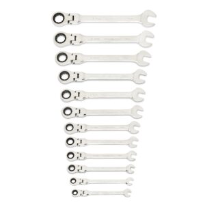 GEARWRENCH 25-Pc. Flex Combination Ratcheting Wrench Set, SAE/MM - 86730