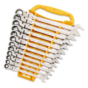 GEARWRENCH 25-Pc. Flex Combination Ratcheting Wrench Set, SAE/MM - 86730