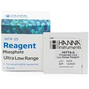 hi774-25 hanna instruments phosphate ultra low range checker hc reagents (2 set - 50 tests)