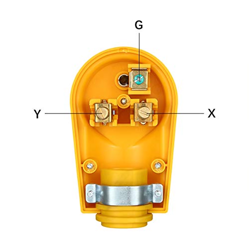 Miady 6-50 Extension Cord 25 FT and 6-50/6-30 Plug