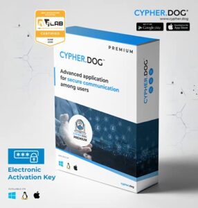 cypherdog premium | unlimited device, 1 year (pc, mac, linux) | secured file transfer & 5 gb cloud storage