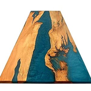 Epoxy Table, Epoxy Resin River Table, Live Edge Wooden Table, Natural Wood, Dining table, Natural Epoxy Table, Resin Table