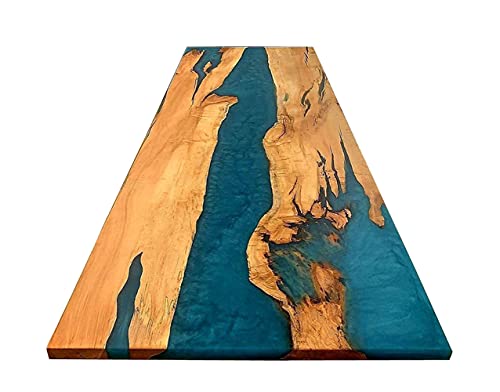 Epoxy Table, Epoxy Resin River Table, Live Edge Wooden Table, Natural Wood, Dining table, Natural Epoxy Table, Resin Table