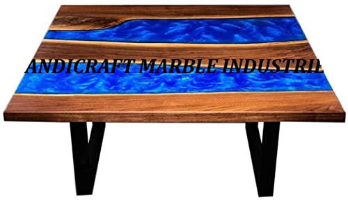 Epoxy Table, Live Edge Wooden Table, Epoxy Resin River Table, Natural Wood, Dining table, Natural Epoxy Table, Resin Table