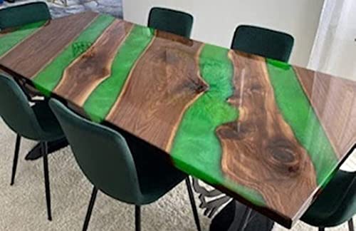 Epoxy Table, Live Edge Wooden Table, Natural Wood,Dining table, Natural Epoxy Table, Resin Table, Epoxy Resin River Table