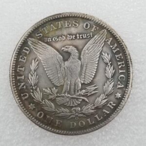 Kocreat Copy 1899-Morgan Dollar Silver Plating Coin Collection-Replica U.S Old Original Pre Morgan Souvenir Coin Lucky Coin