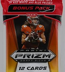 2021 Panini Prizm Draft Picks Collegiate Football CELLO box (12 pks/bx)