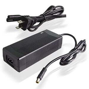 ul listed portable power station charger, fanlide 120w power supply adapter charger for portable generator, ac to dc charger compatible with jackery portable power station explorer 500/300