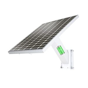 sunba 60w monocrystalline solar panel kit with built-in rechargeable lithium battery 12v 38ah, waterproof ip66 for off-grid system