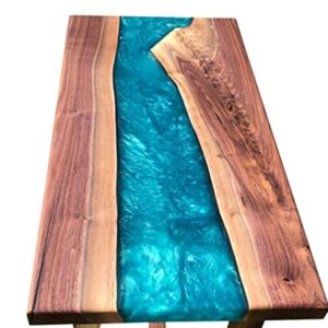 Epoxy Table, Live Edge Wooden Table, Epoxy Resin River Table, Natural Wood,Dining table, Natural Epoxy Table, Resin Table