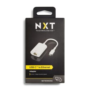 NXT Technologies NX52348 Network Adapter, USB-C to Ethernet