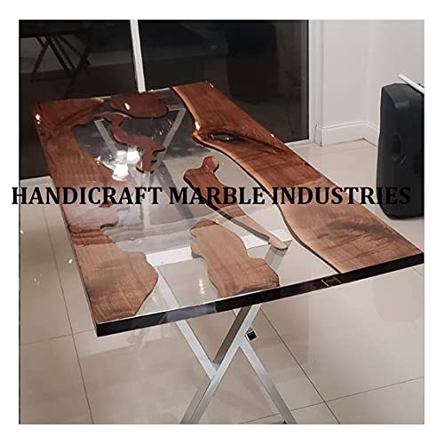 Epoxy Table, Live Edge Wooden Table, Epoxy Resin River Table, Natural Wood,Dining table, Natural Epoxy Table, Resin Table