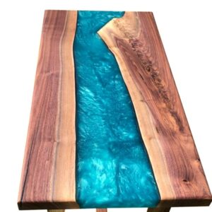 Epoxy Table, Live Edge Wooden Table, Epoxy Resin River Table, Natural Wood, Dining table, Natural Epoxy Table, Resin Table