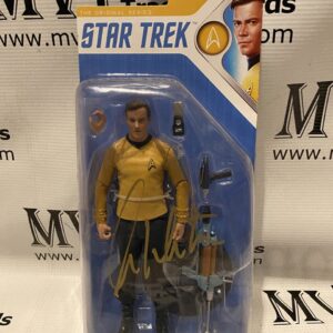 JSA Authentic William Shatner Signed 7" Cpt James T Kirk Star Trek Action Figure 2210