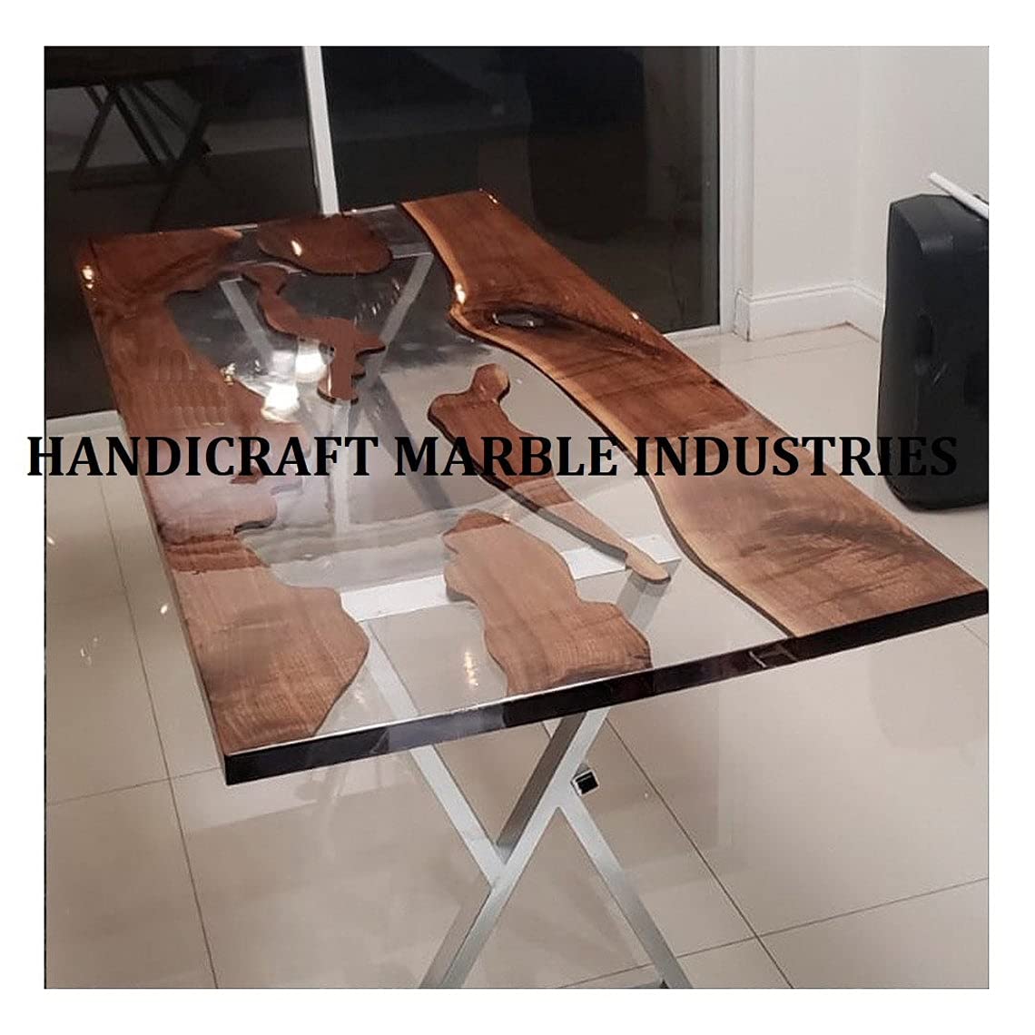 Epoxy Table, Live Edge Wooden Table, Epoxy Resin River Table, Natural Wood, Dining table, Natural Epoxy Table, Resin Table