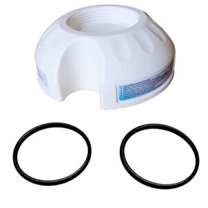 DEF Pool Cleaning Stand GLX-CELLSTAND Replacement for All Hayward and 520670 IntelliChlor Acid Washing Kit White Heavy Duty Plastic