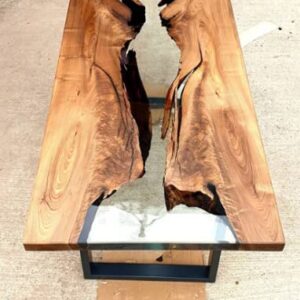 Epoxy Table, Epoxy Resin River Table, Live Edge Wooden Table, Natural Wood Epoxy Table, Dining Table, Natural Epoxy Table, Resin Table