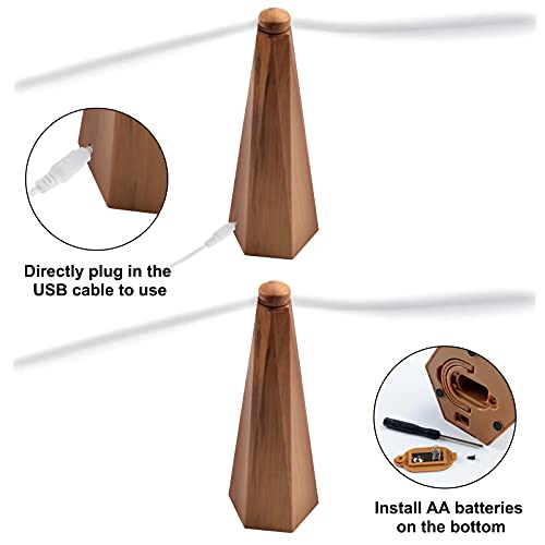 Fly Fans for Tables Fly Repellent for Outdoor Bug Fan Fly Repellent USB Charging Fan and Bugs Fly for Indoor Fly Insect Traps Fan Keep Flies and Bugs Zap Perfor Table Patio Fly Fans Deterrent (Brown)