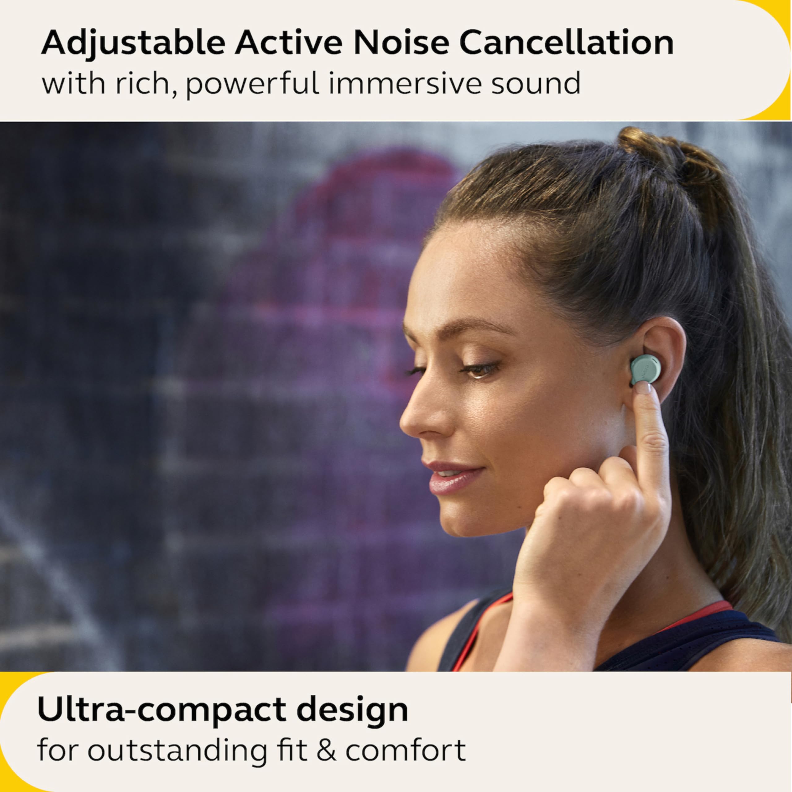 Jabra Elite 7 Active in-Ear Bluetooth Earbuds - True Wireless Sports Ear Buds ShakeGrip for The Ultimate Active fit and Adjustable Active Noise Cancellation - Mint