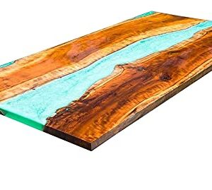 Epoxy Table, Epoxy Resin River Table, Live Edge Wooden Table, Natural Wood,Dining Table, Natural Epoxy Table, Resin Table