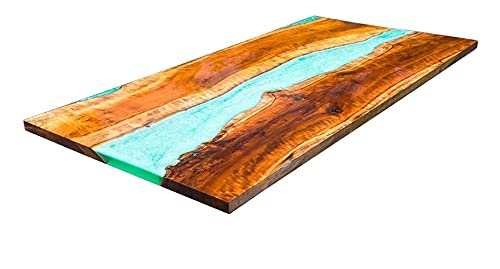 Epoxy Table, Epoxy Resin River Table, Live Edge Wooden Table, Natural Wood,Dining Table, Natural Epoxy Table, Resin Table