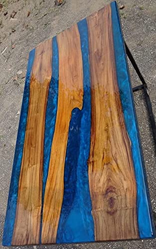 Epoxy Table, Live Edge Wooden Table, Epoxy Resin River Table, Natural Wood,Dining Table, Natural Epoxy Table, Resin Table