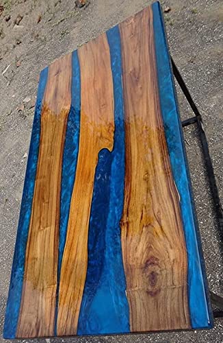 Epoxy Table, Live Edge Wooden Table, Epoxy Resin River Table, Natural Wood,Dining Table, Natural Epoxy Table, Resin Table