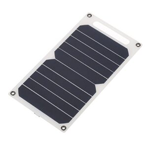 solar panel charger, shineslay usb port 10w portable ultra thin high power monocrystalline silicon solar panel for cell phone camping