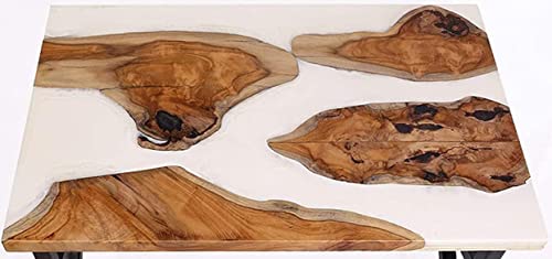 Epoxy Table, Live Edge Wooden Table, Epoxy Resin River Table, Natural Wood,Dining table, Natural Epoxy Table, Resin Table