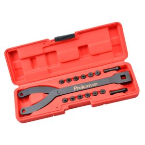 prokomon variable cylinder spanner wrench set | 15pc |adjustable with variable spanner wrench pins