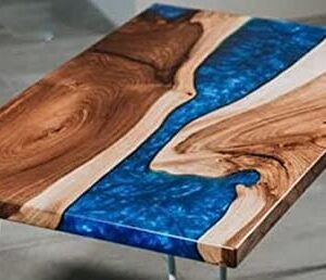 Epoxy Table, Epoxy Resin River Table, Live Edge Wooden Table, Natural Wood,Dining table, Natural Epoxy Table, Resin Table