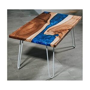 Epoxy Table, Epoxy Resin River Table, Live Edge Wooden Table, Natural Wood,Dining table, Natural Epoxy Table, Resin Table