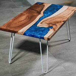 Epoxy Table, Live Edge Wooden Table, Epoxy Resin River Table, Natural Wood,Dining table, Natural Epoxy Table, Resin Table