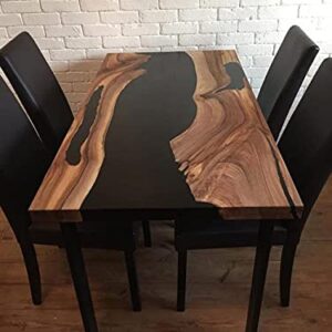 Epoxy Table, Live Edge Wooden Table, Epoxy Resin River Table, Natural Wood,Dining table, Natural Epoxy Table, Resin Table