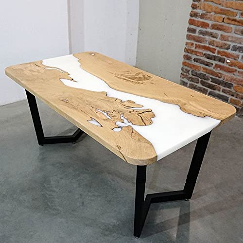 Epoxy Table, Live Edge Wooden Table, Epoxy Resin River Table, Natural Wood,Dining table, Natural Epoxy Table, Resin Table