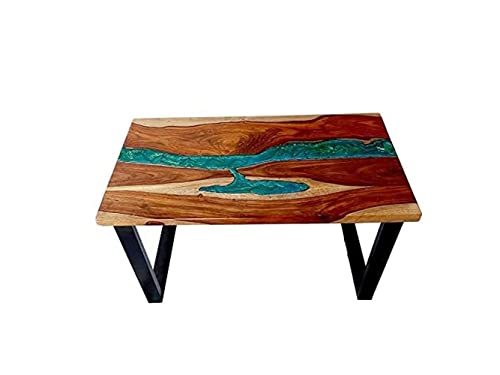 Epoxy Table, Live Edge Wooden Table, Epoxy Resin River Table, Natural Wood,Dining table, Natural Epoxy Table, Resin Table